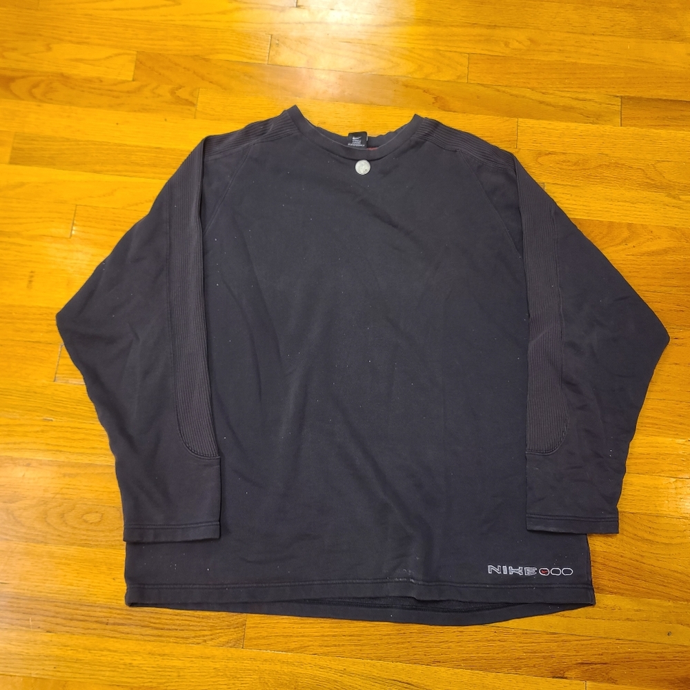 VTG Y2K Faded Early 2000s Nike Ribbed Sweater Size XL